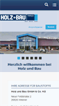 Mobile Screenshot of holz-und-bau.de
